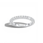 Bague Mate 1 - Argent Blanc