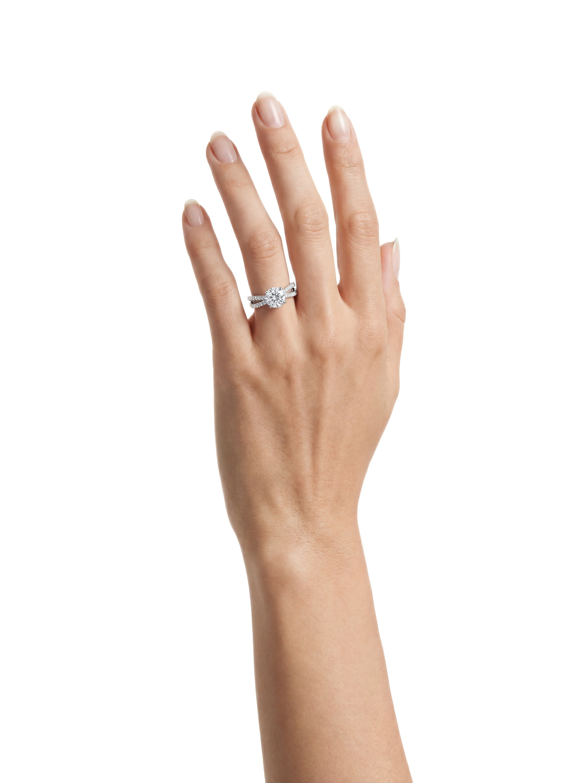 Bague Millenia - Argent Blanc