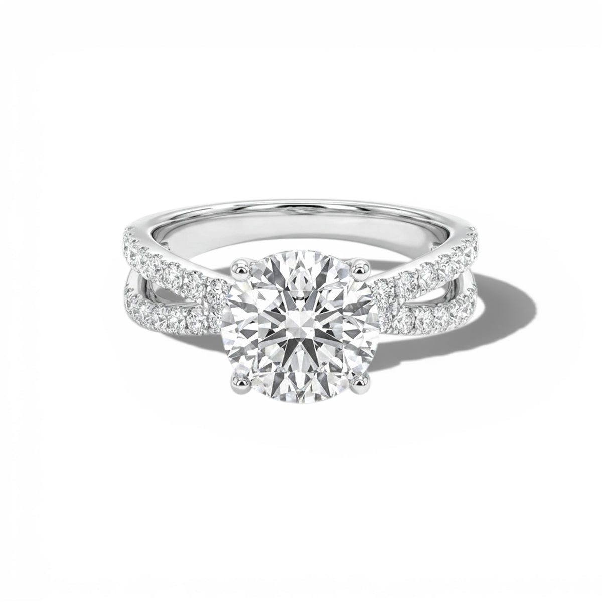 Bague Millenia - Argent Blanc