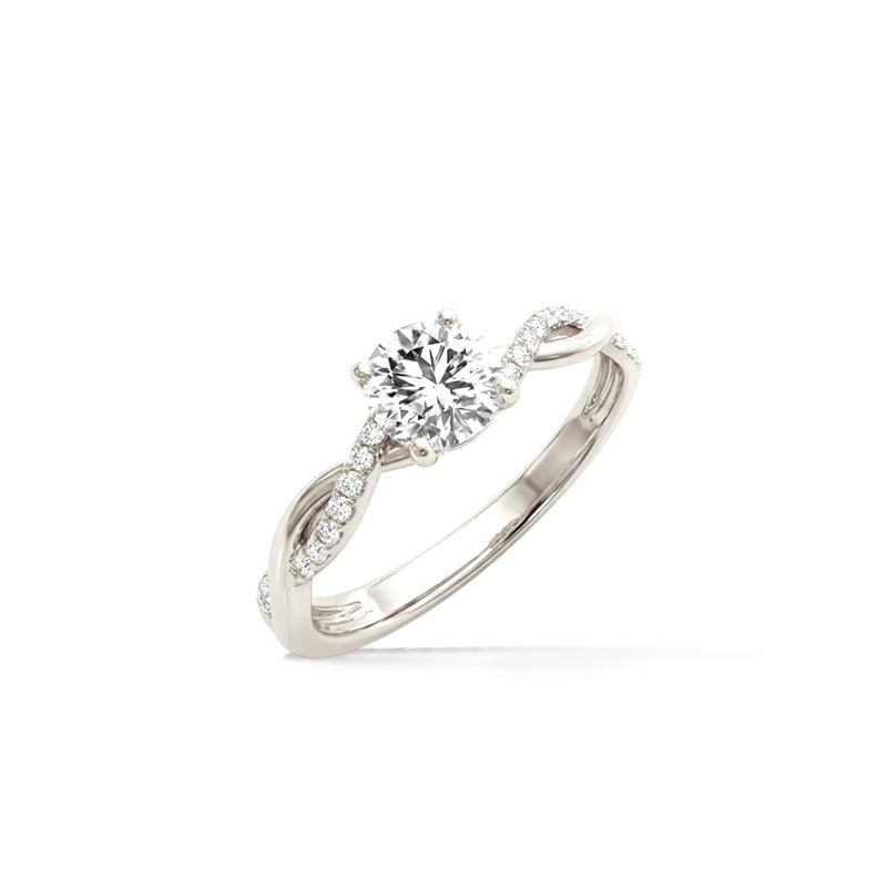 Mini Allure Ring - White Silver