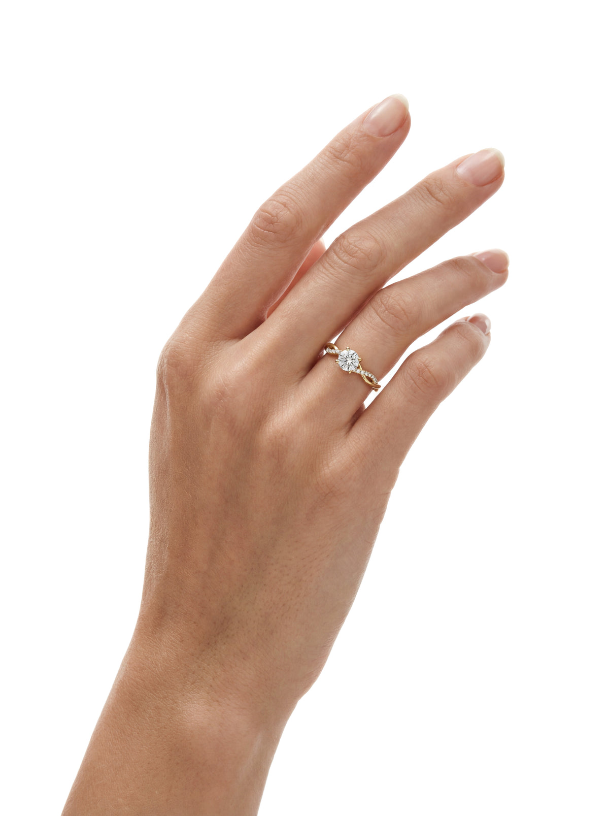 Mini Allure Ring - White Silver