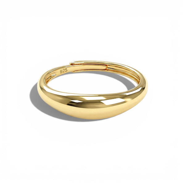 Bague Mini Opera (Ajustable) - Argent Blanc