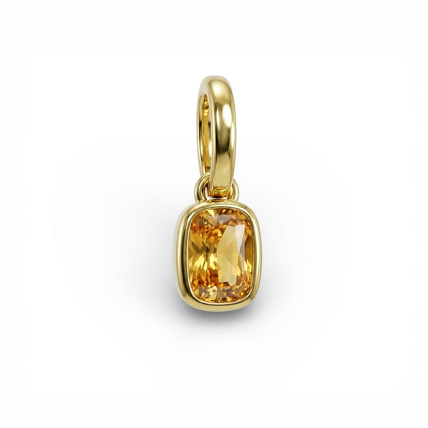 Charm Birthstone Novembre - Argent Blanc