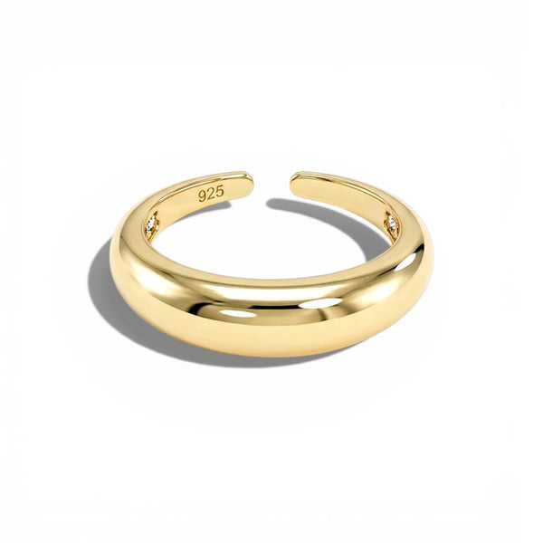 Bague Opera (Ajustable) - Plaqué Or 18k
