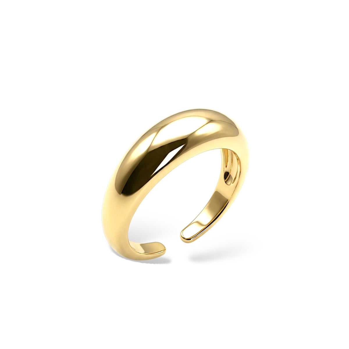 Opera Ring (Adjustable) - 18k Gold Plated 