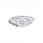 Bague Petite Paris - Argent Blanc