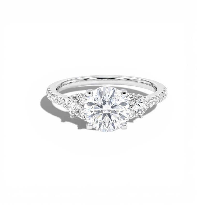 Bague Petite Paris - Argent Blanc