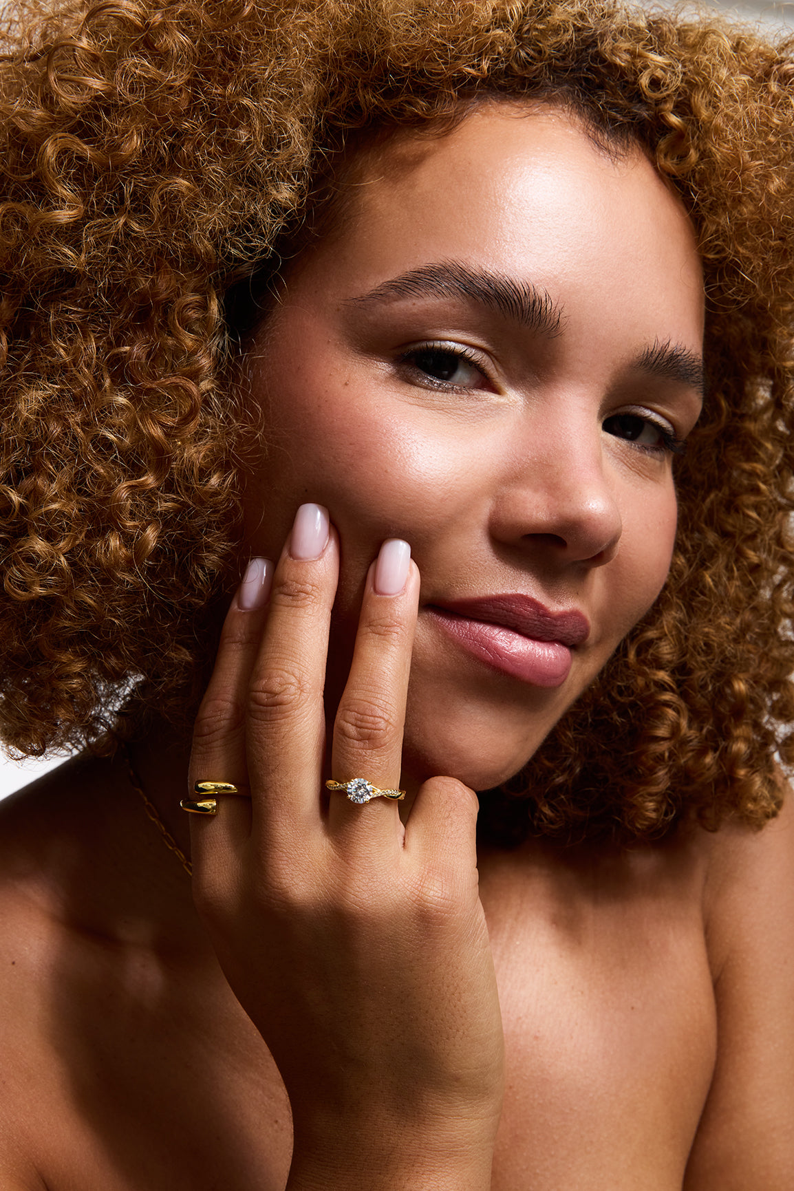 Mini Allure Ring - White Silver
