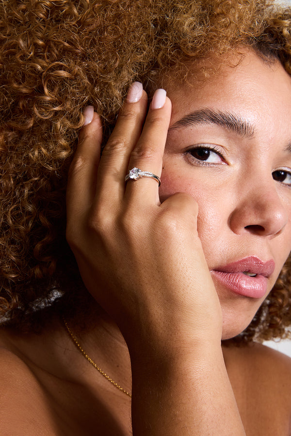Bague L'Absolue - Argent Blanc