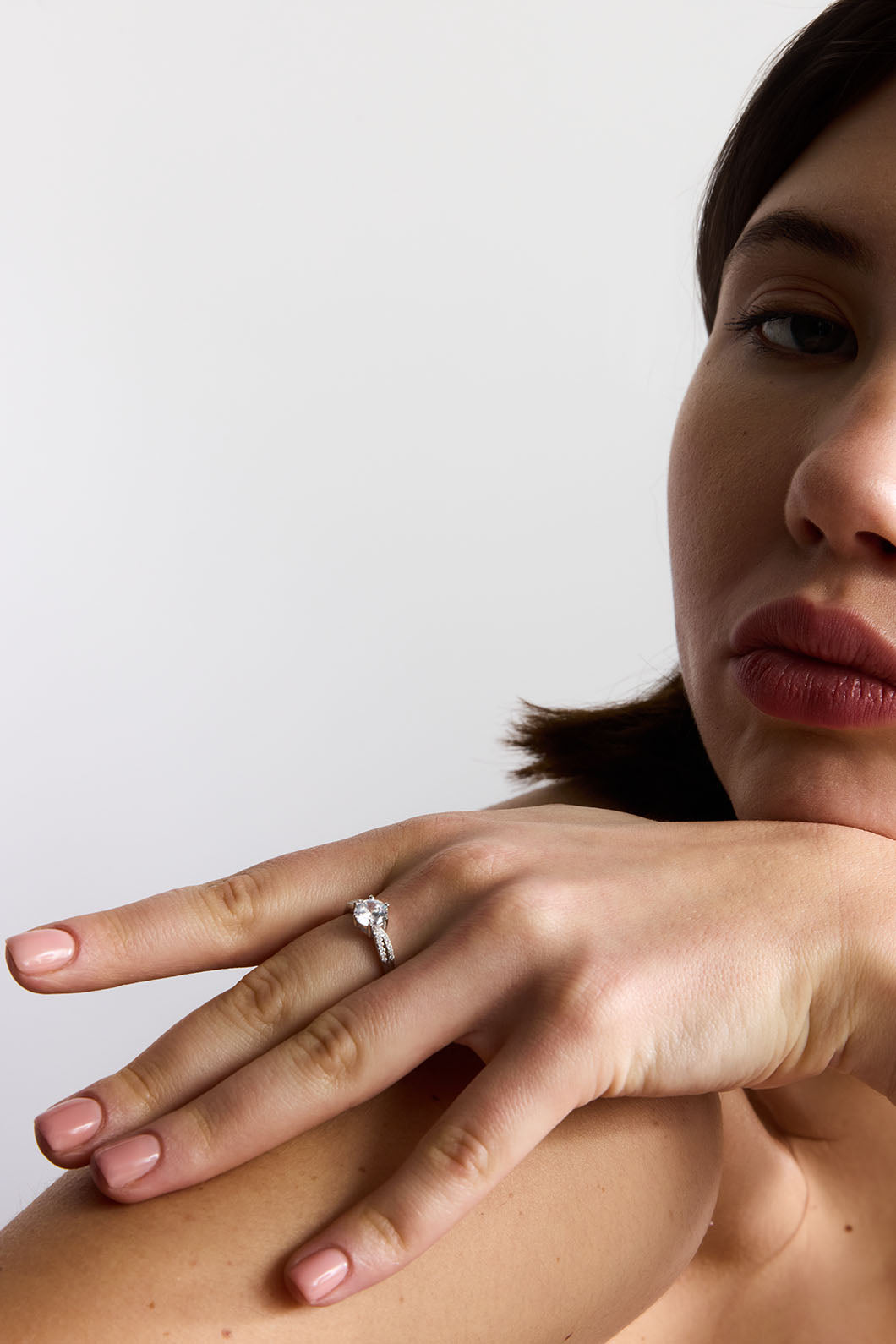 Bague L'Absolue - Argent Blanc