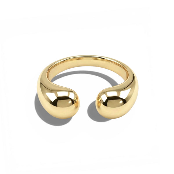 Bague Sienna (Ajustable) - Argent Blanc