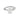 Bague Solitaire Gema - Argent Blanc