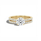 Bague Symphonie (Duo) - Argent Blanc