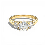 Bague Trinite - Argent Blanc