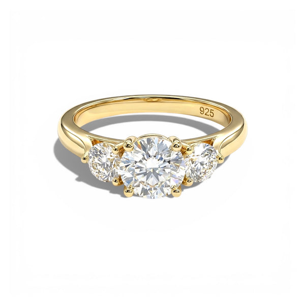 Bague Trinite - Argent Blanc