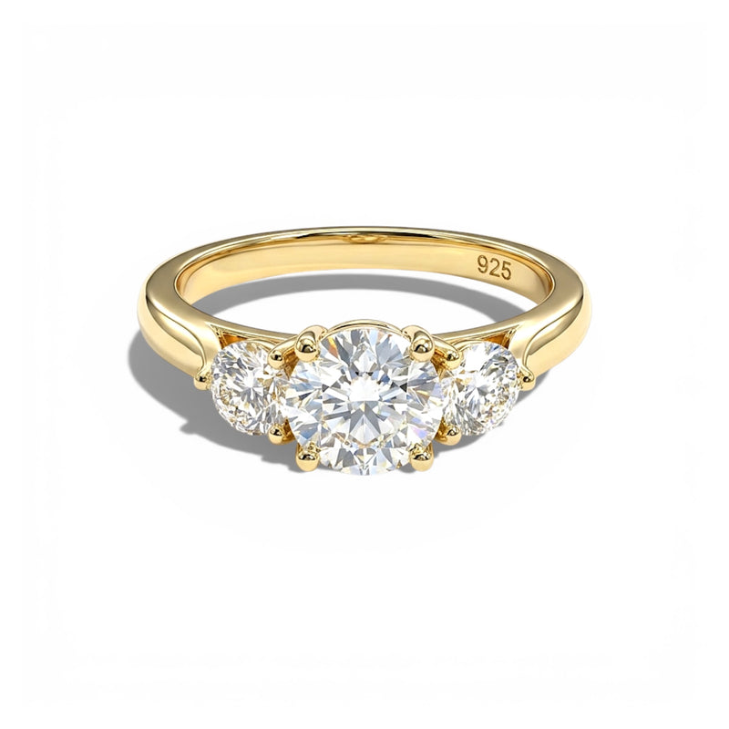 Bague Trinite - Argent Blanc