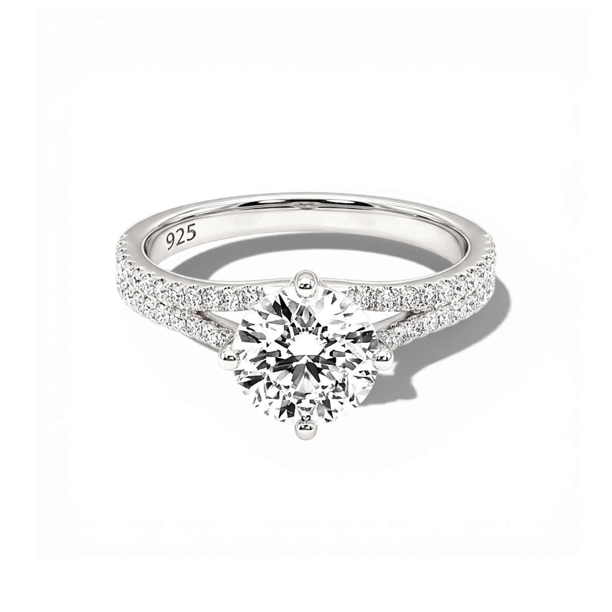 Bague Viviana - Argent Blanc