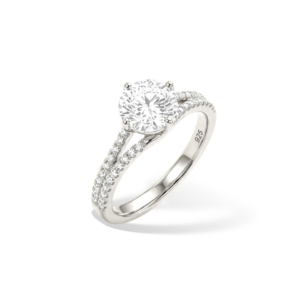 Bague Viviana - Argent Blanc
