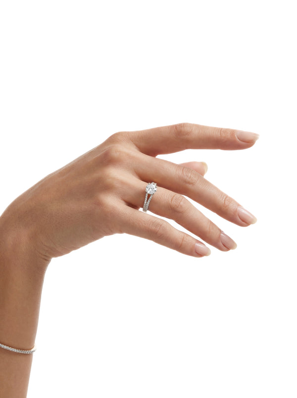 Bague Viviana - Argent Blanc