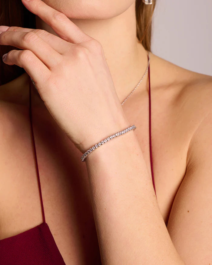 Bracelet Tropez - Argent Blanc