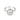 Cinderella Ring - White Silver