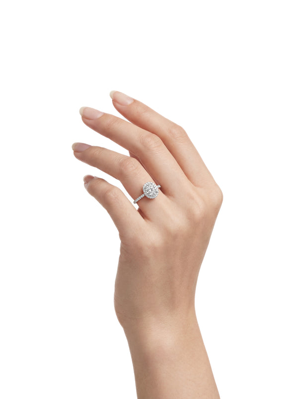 Bague Cinderella - Argent Blanc