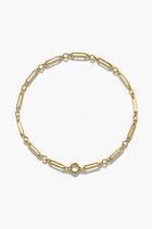Maille Trombone Necklace - Gold-Plated Sterling Silver