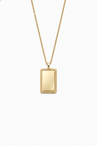 Signature Necklace - White Gold Plated Silver