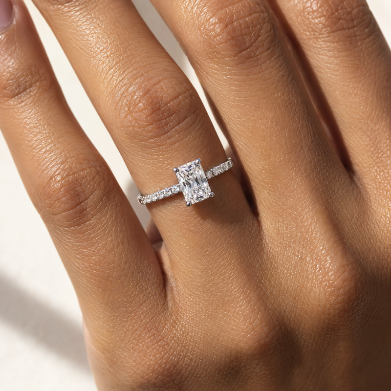 Mini Lucent Ring - Sterling Silver