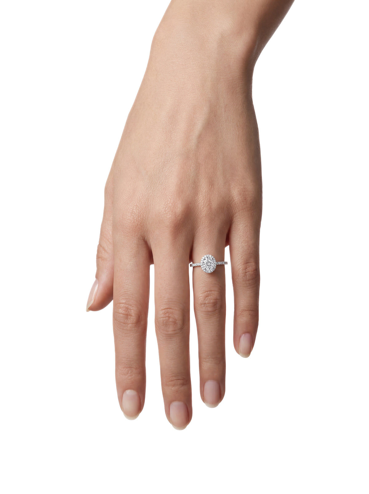 Bague Mini Cinderella - Argent Blanc