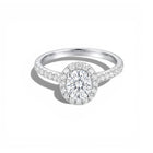 Bague Mini Cinderella - Argent Blanc