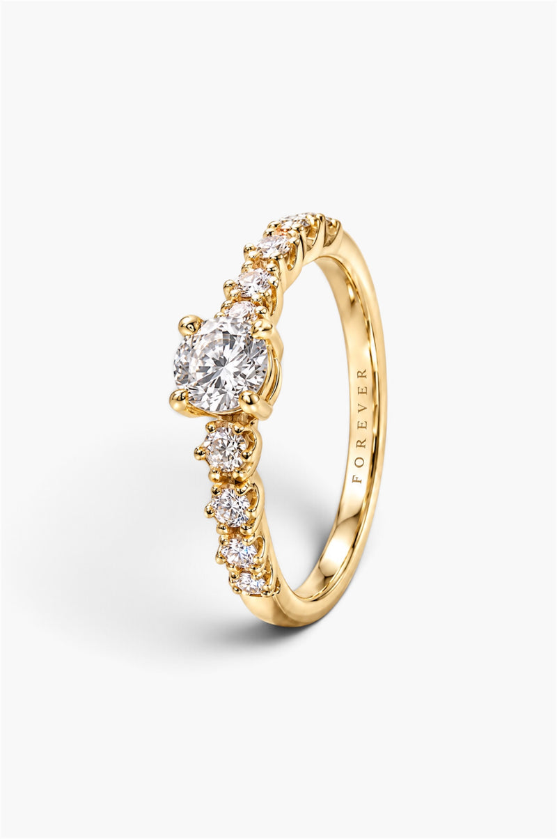 Sublim Halo Ring - Sterling Silver