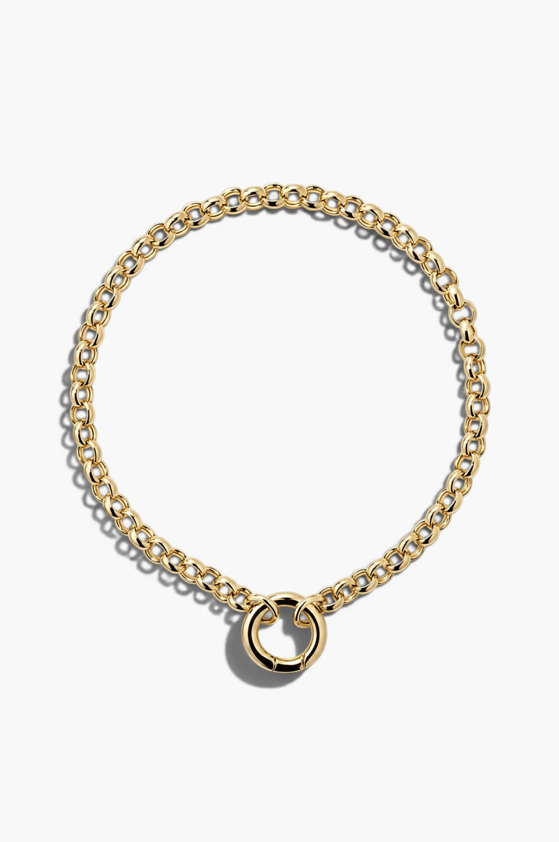 Latché Bracelet - White Gold Plated Silver
