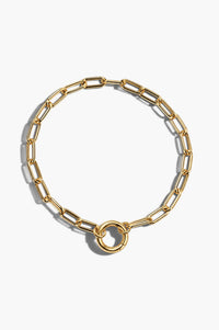 Latché Trombone Bracelet - Gold-Plated Sterling Silver