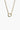 Diamond Necklace - White Gold Plated Silver