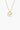 Umbrella Necklace - White Gold Plated Silver