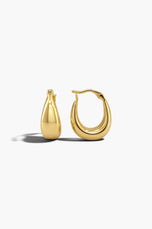 Nova Earrings - White Gold Plated Silver