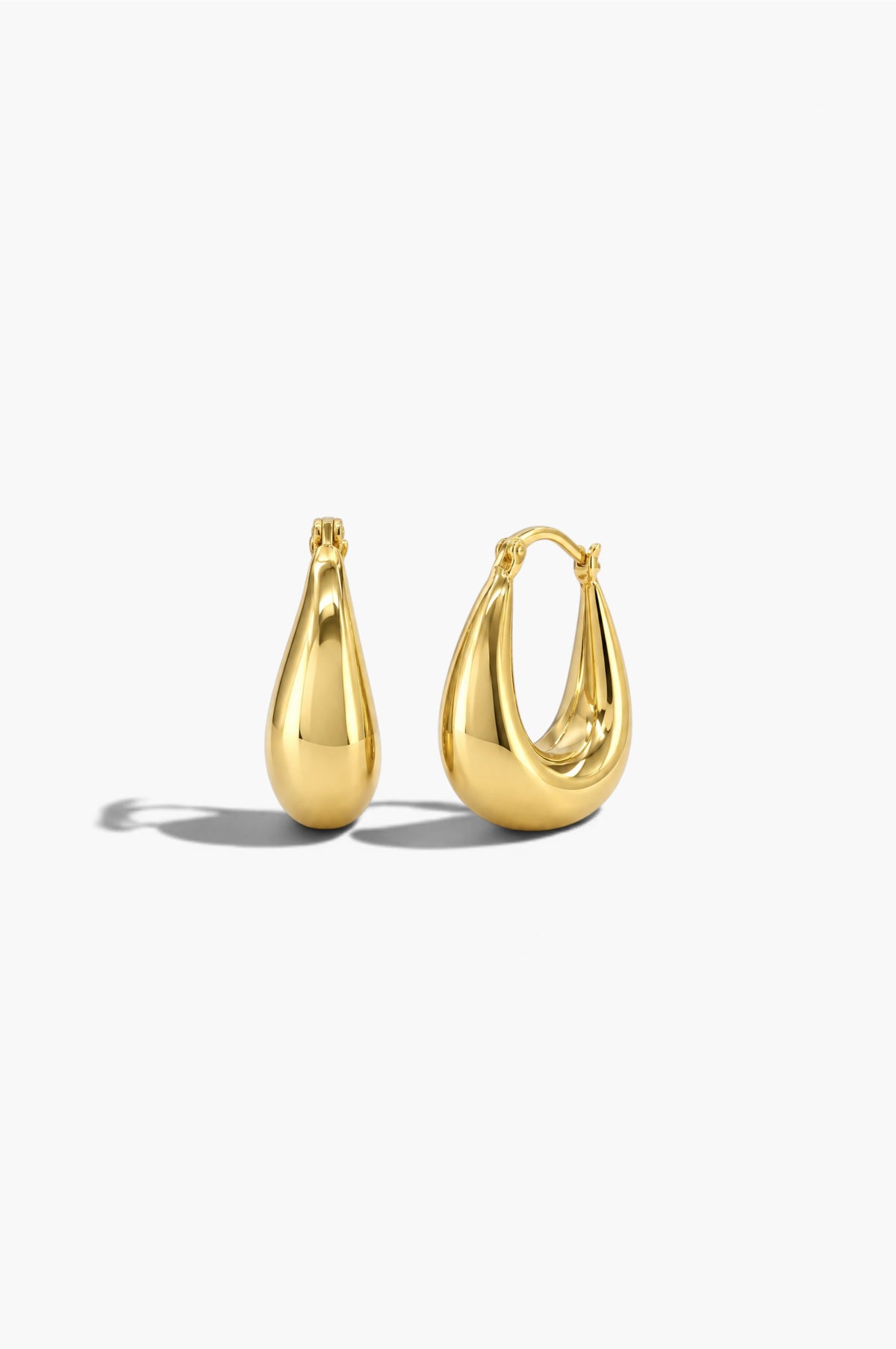 Nova Earrings - White Gold Plated Silver